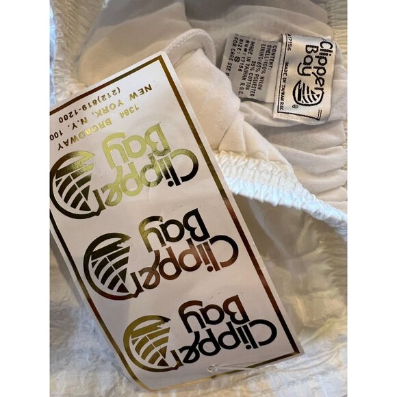 Clipper Bay Windbreaker Jacket Pants Nylon 90s NWT Small Retro 80s Vintage Y2K - Picture 10 of 13